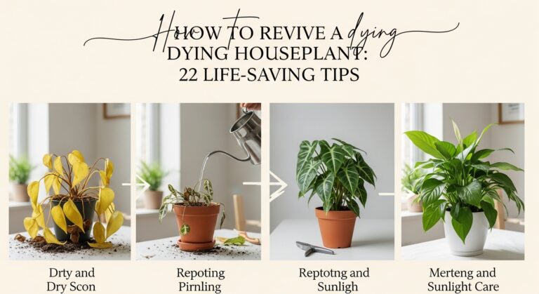 How to Revive a Dying Houseplant: 22 Life-Saving Tips 25 how to revive a dying houseplant in simple steps