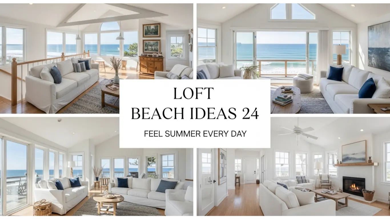loft beach house ideas that feel like summer all year