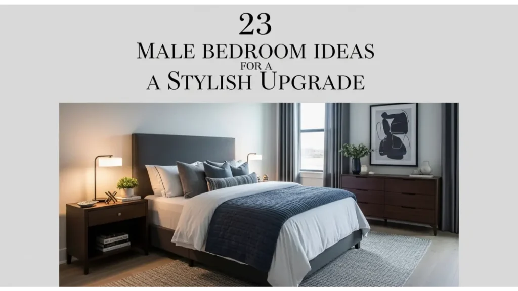 23 male bedroom ideas for a Stylish Upgrade 5 male bedroom ideas