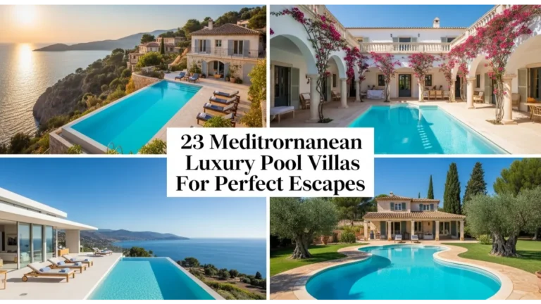23 Mediterranean Luxury Pool Villas For Perfect Escapes 24 mediterranean luxury pool villas
