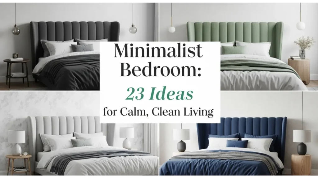 Minimalist Bedroom: 23 Ideas for Calm, Clean Living 2 minimalist bedroom