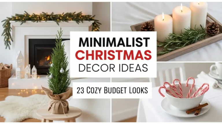 minimalist christmas decor ideas
