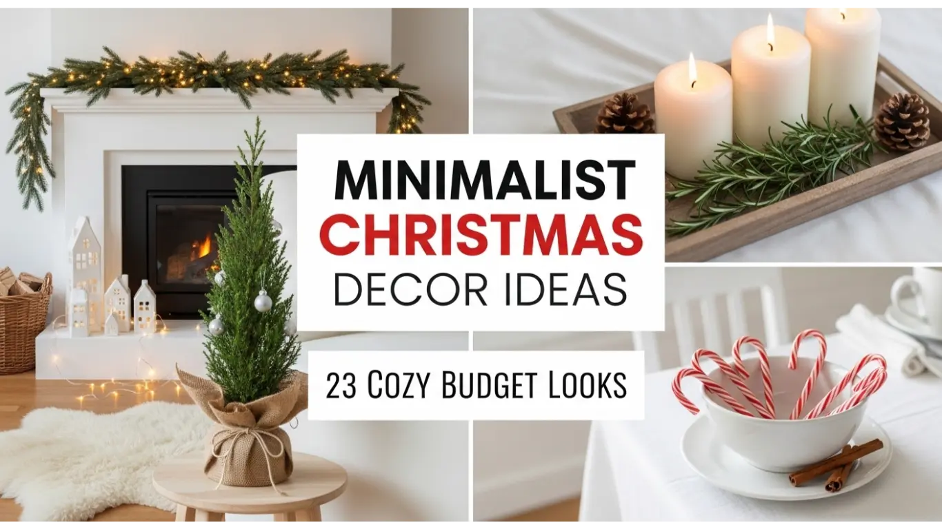 minimalist christmas decor ideas