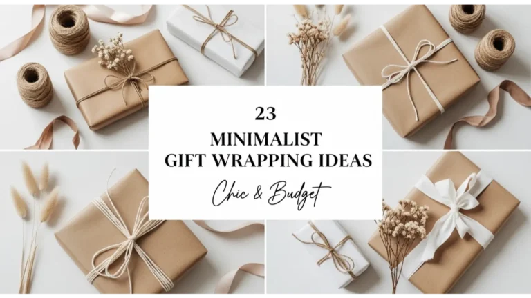 23 Minimalist Gift Wrapping Ideas Chic & Budget 27 minimalist gift wrapping ideas