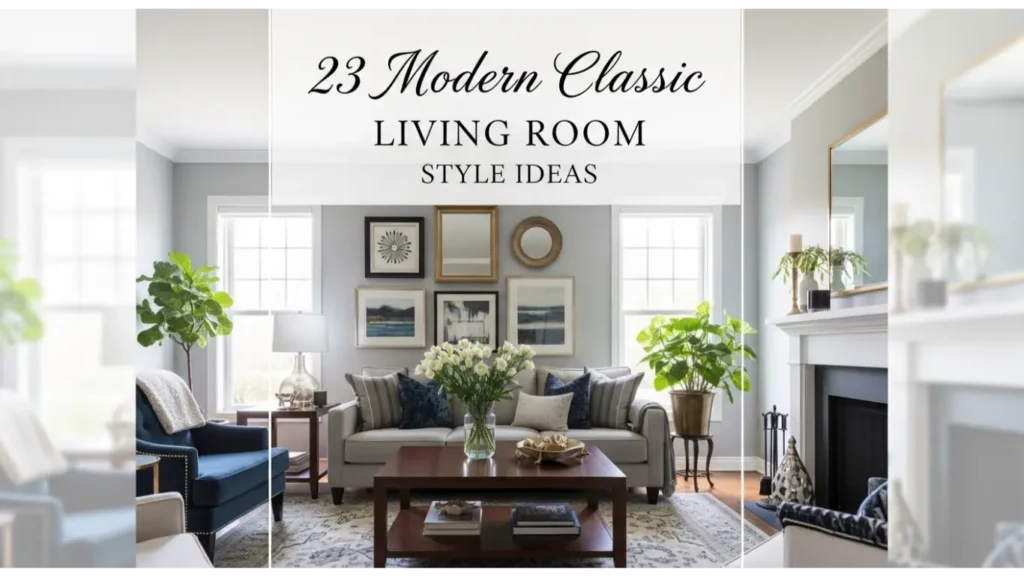 23 Modern Classic Living Room Style Ideas 6 modern classic living room