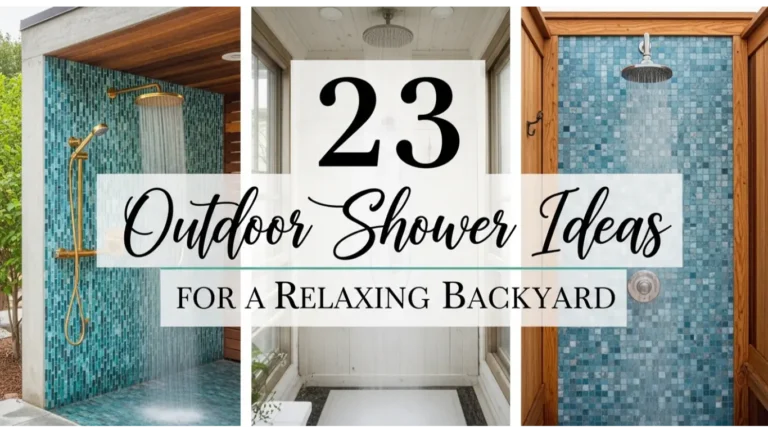 outdoor shower ideas
