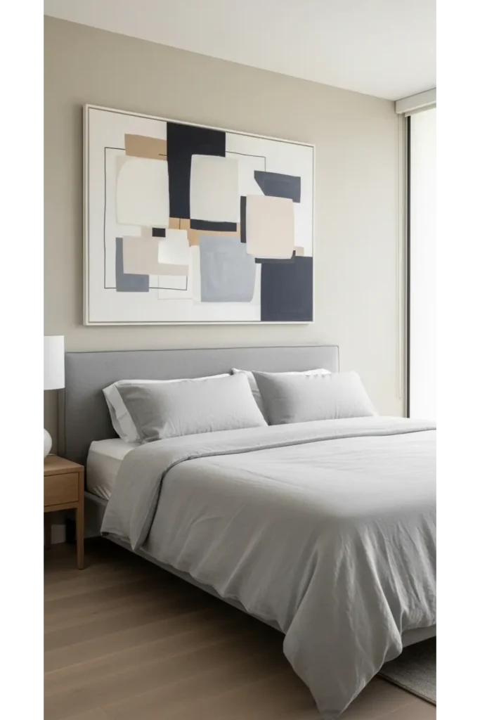 Modern Bedroom Decor Ideas 2026 23 Cozy Upgrades 11 Artistic Wall Decor