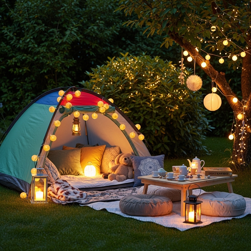 Backyard Camping Nook