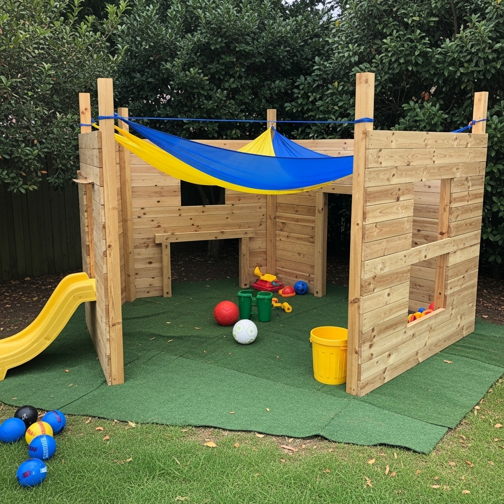 Backyard Fort Building Zone