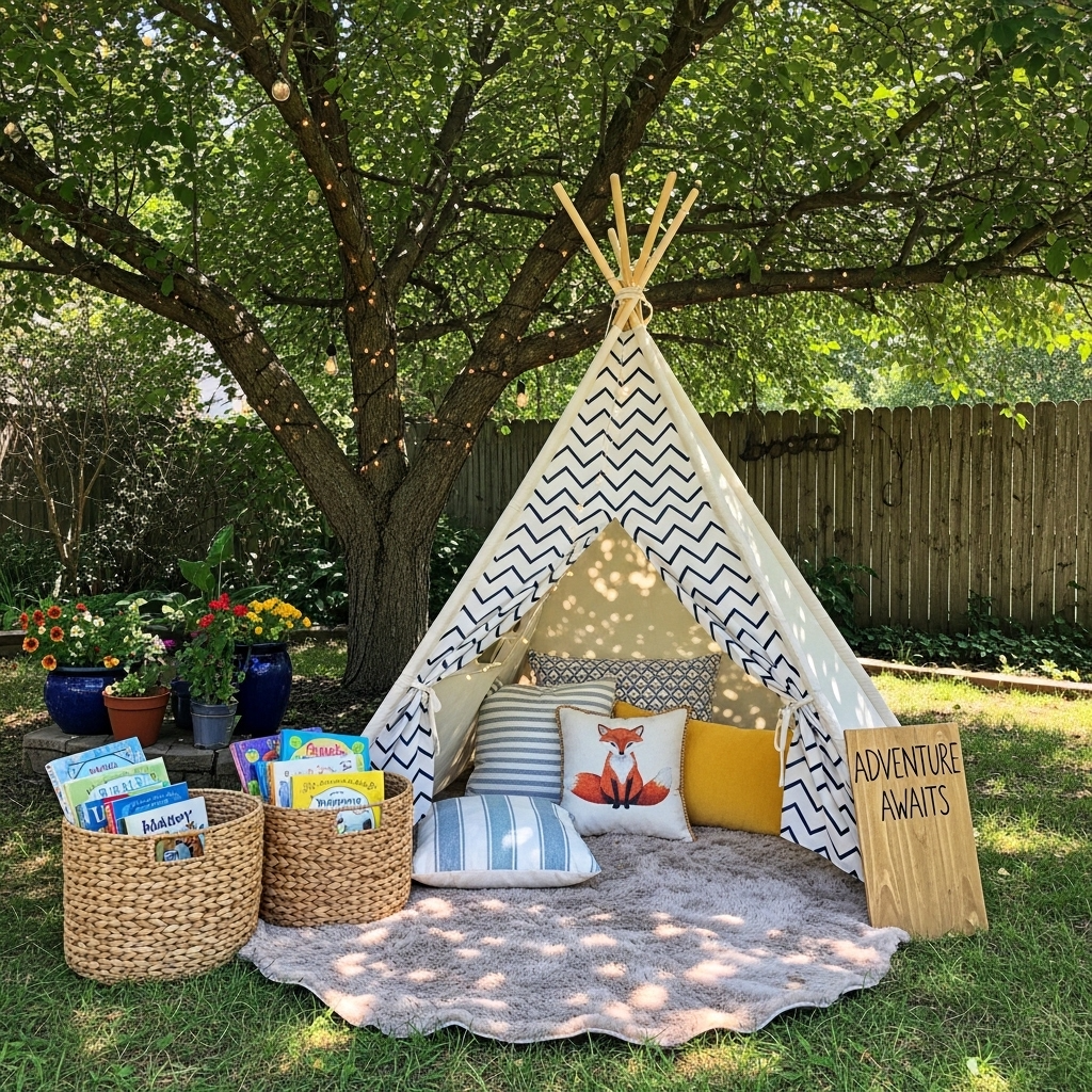 Backyard Reading Nook