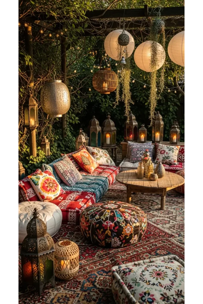 Outdoor Furniture Sets to Upgrade Your Backyard 21 11 Boho Style Chill Area