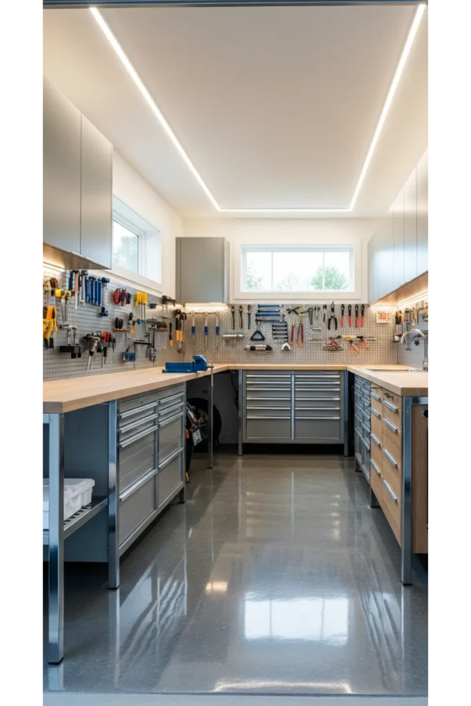 Bright Lighting to Expand Visual Space