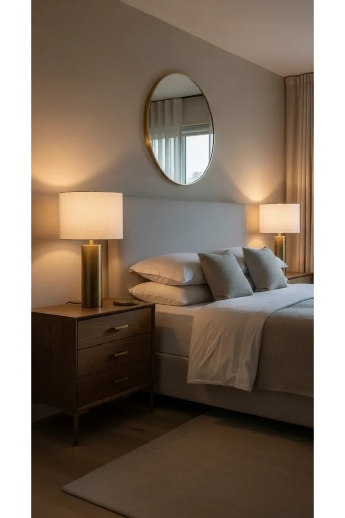 Modern Bedroom Decor Ideas 2026 23 Cozy Upgrades 13 Brushed Metal Accent Details