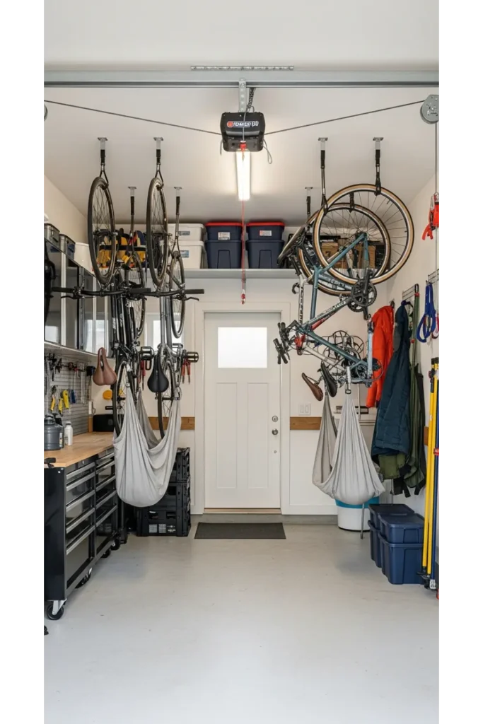 Ceiling Mounted Pulley System for Heavy Items