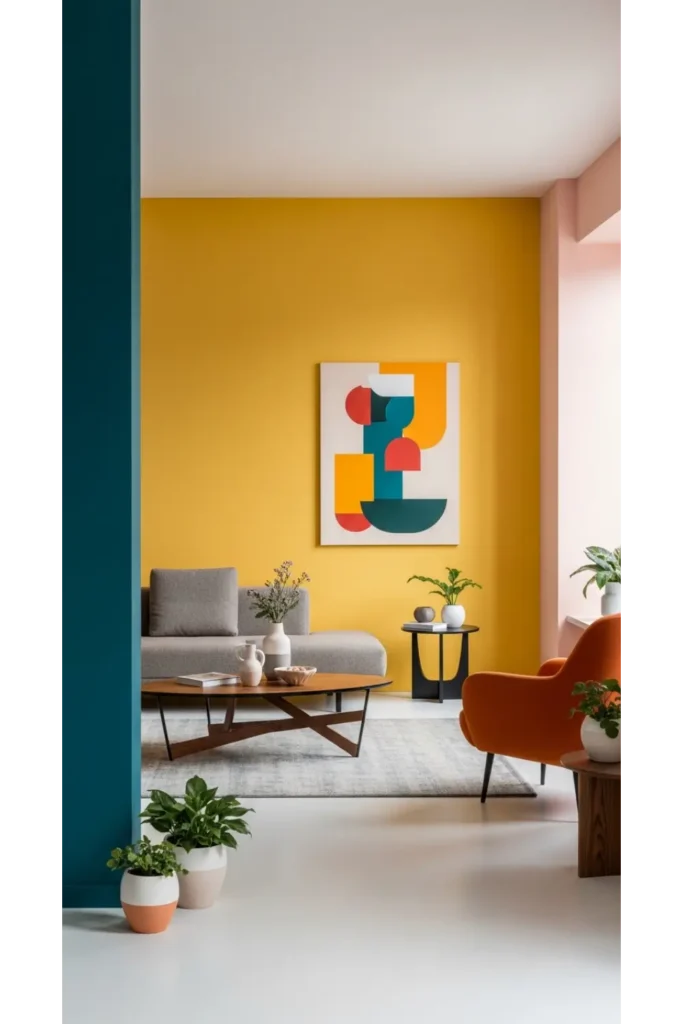 Color Blocking Walls