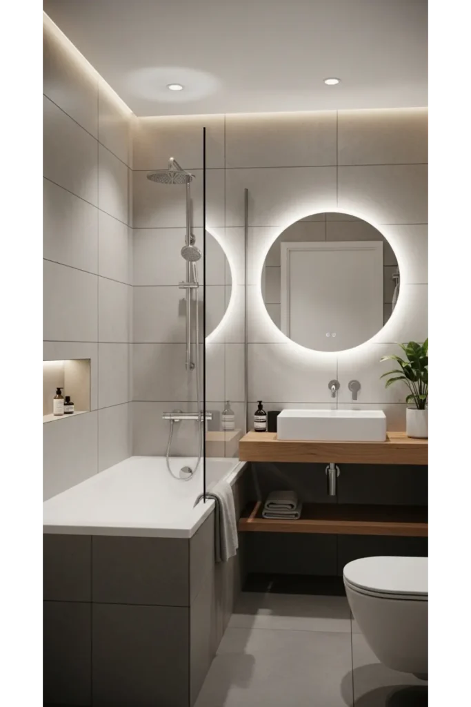 30 Magical Bathroom Ideas to Save Today 27 Compact Bathtub Style