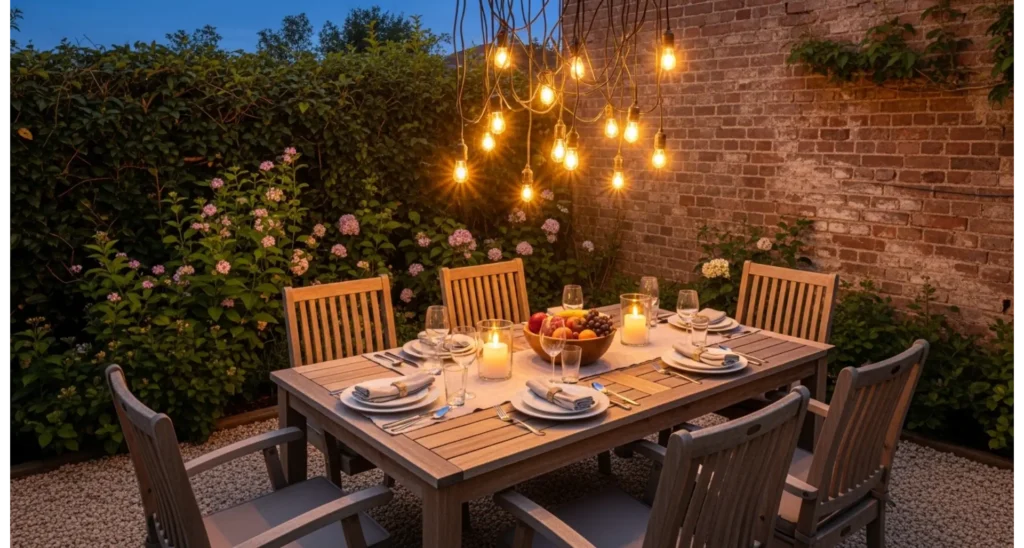 Back Corner Yard Ideas 23 Cozy Space Boost Hacks 10 Corner Dining Spot