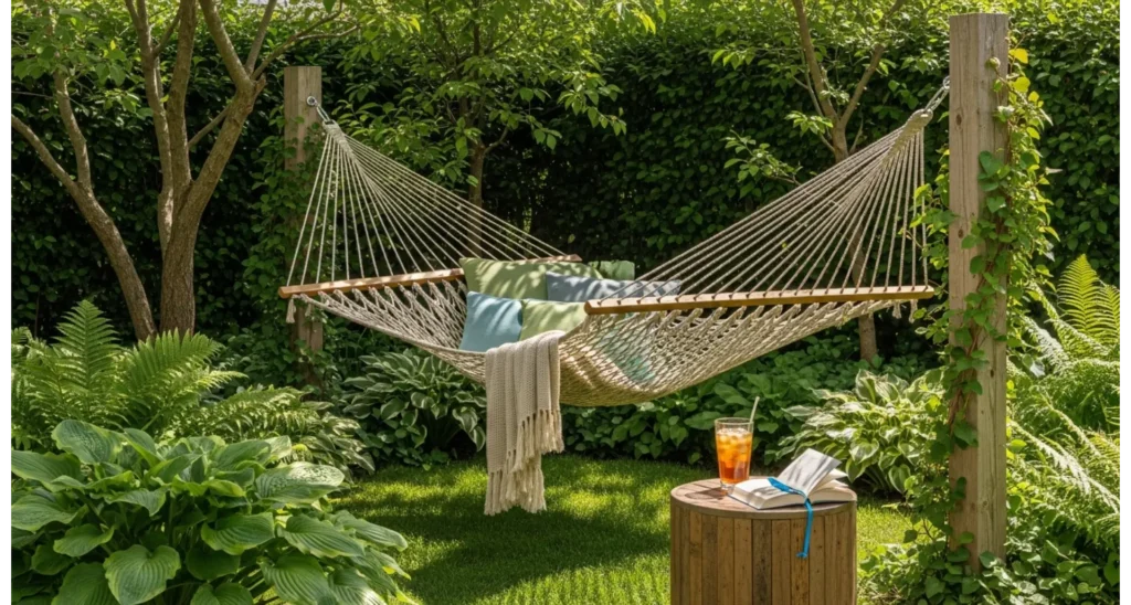 Back Corner Yard Ideas 23 Cozy Space Boost Hacks 11 Corner Hammock Escape