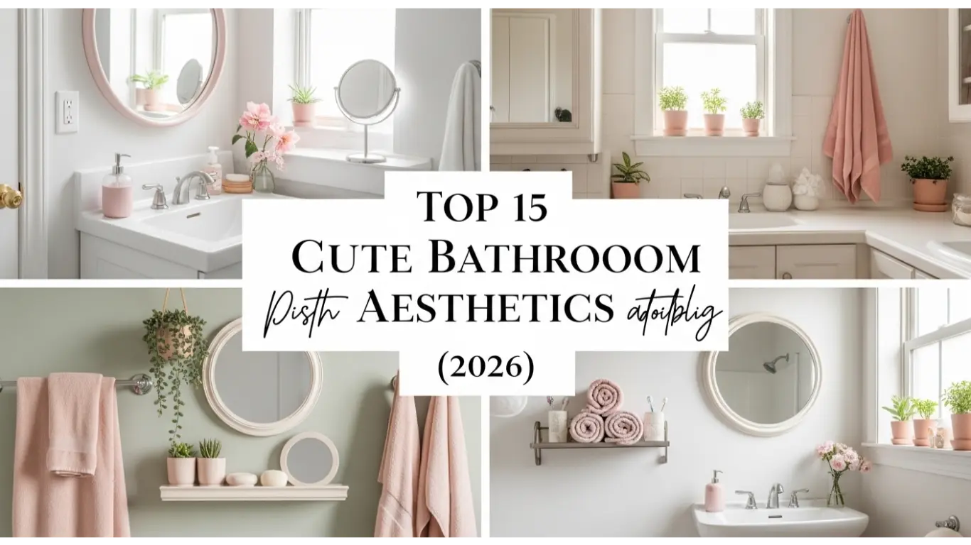 Cute Bathroom Aesthetics