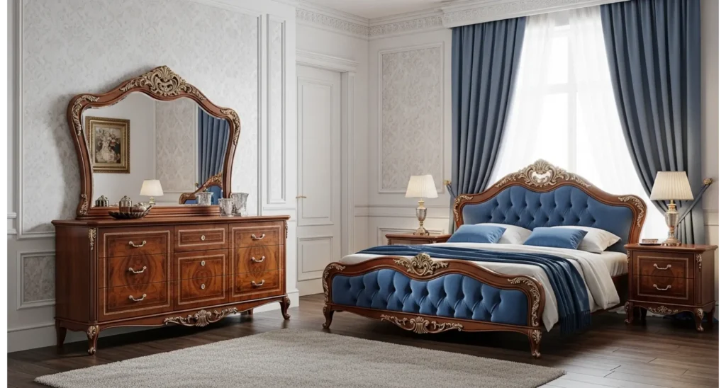 Neo-classical master bedroom ideas: 23 Luxe Tips 19 Decorative Trim on Furniture