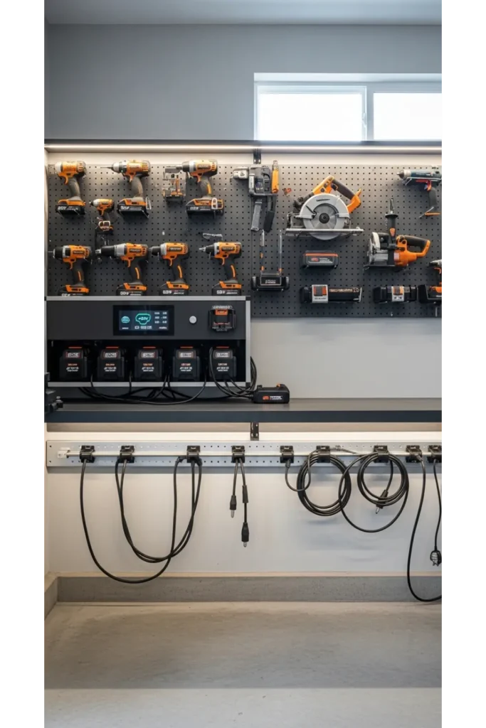 Dedicated Charging Station for Power Tools