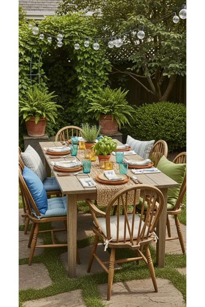 Outdoor Furniture Sets to Upgrade Your Backyard 21 3 Dining Setup for Outdoor Gatherings