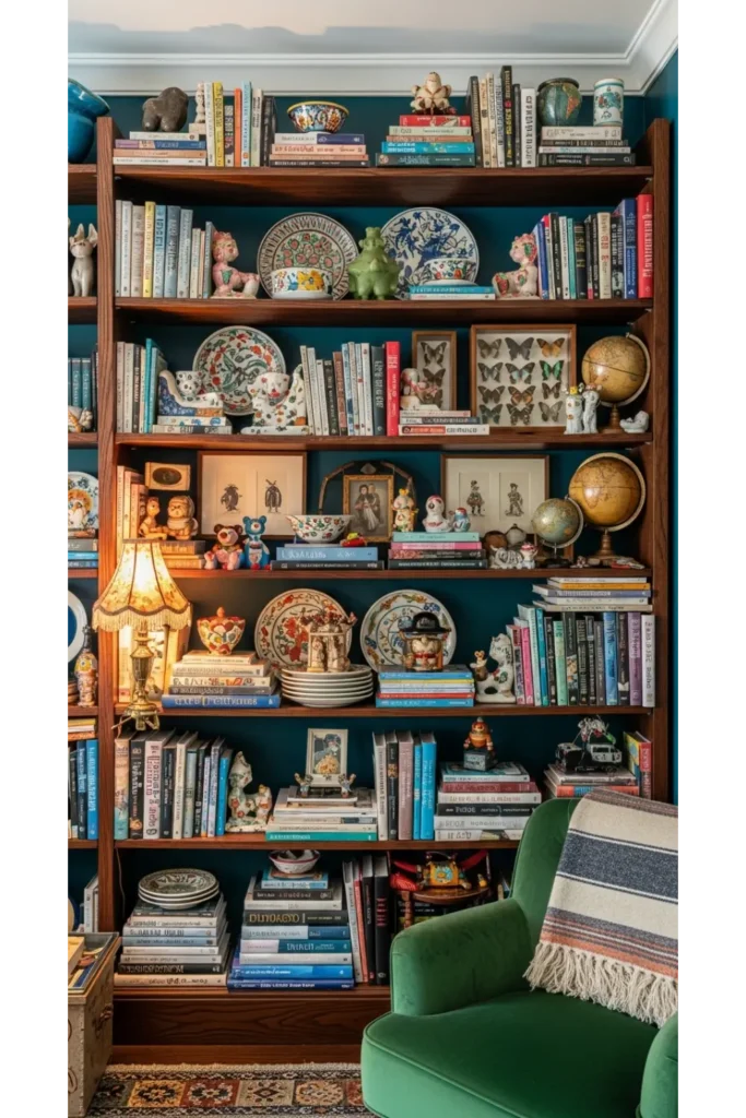 9 Maximalist Decor Ideas To Revamp Your Boring Space 8 Display Collections with Style