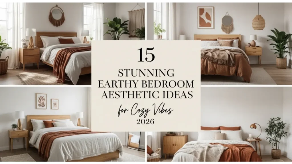 Earthy Bedroom Aesthetic Ideas