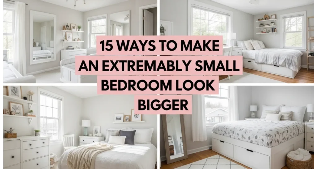 Extremely Small Bedroom