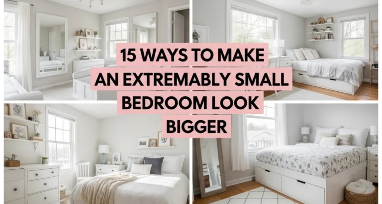 Extremely Small Bedroom