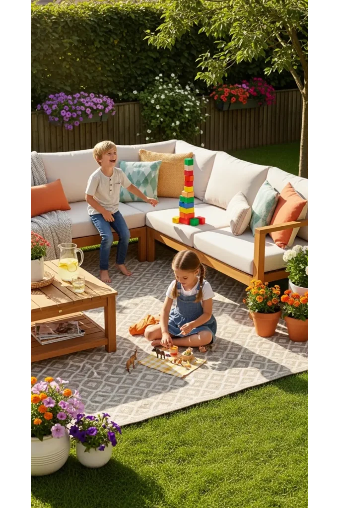 Outdoor Furniture Sets to Upgrade Your Backyard 21 6 Family Friendly Relaxation Zone