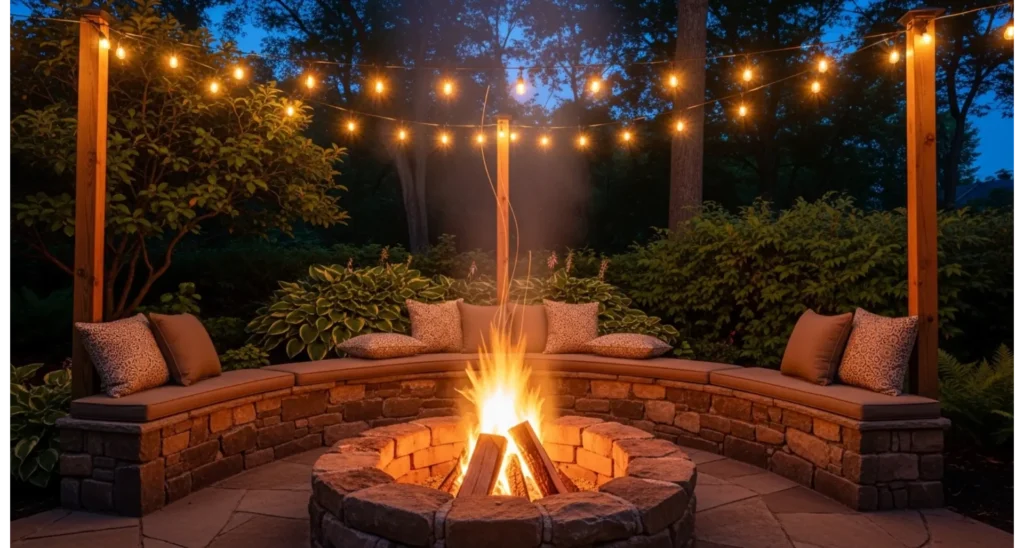 Back Corner Yard Ideas 23 Cozy Space Boost Hacks 4 Fire Pit Retreat