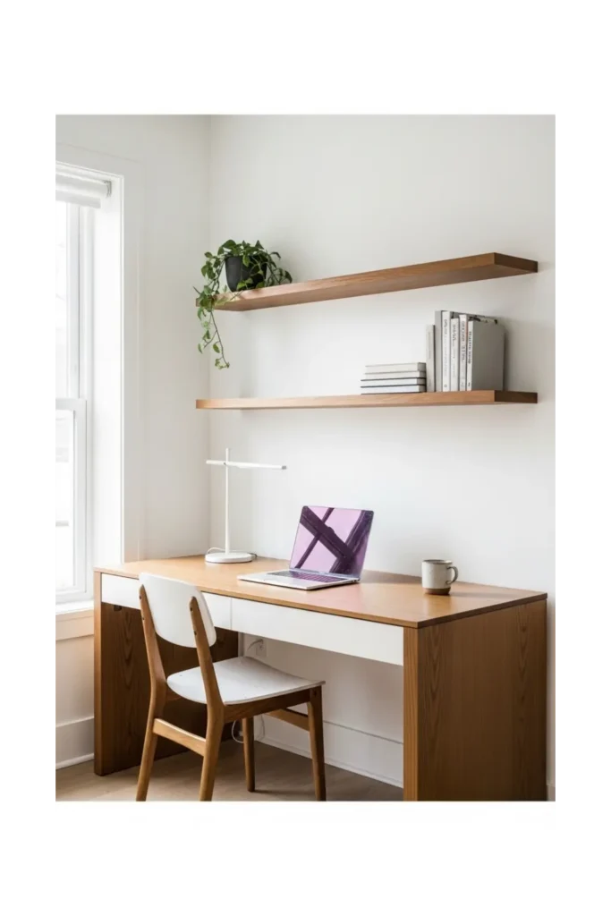 Floating Built Ins with Minimal Style