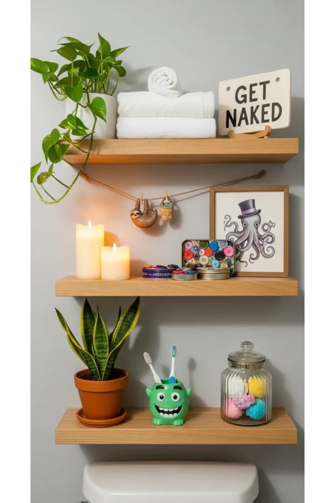  Floating Shelf Display