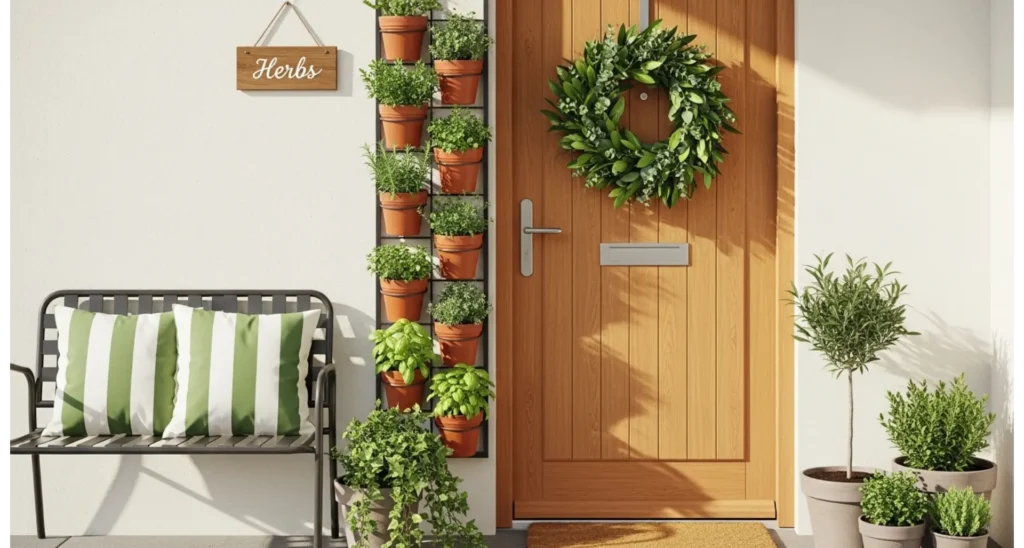 Spring Door Ideas for Fresh Home Style 23 18 Fresh Herb Door Display
