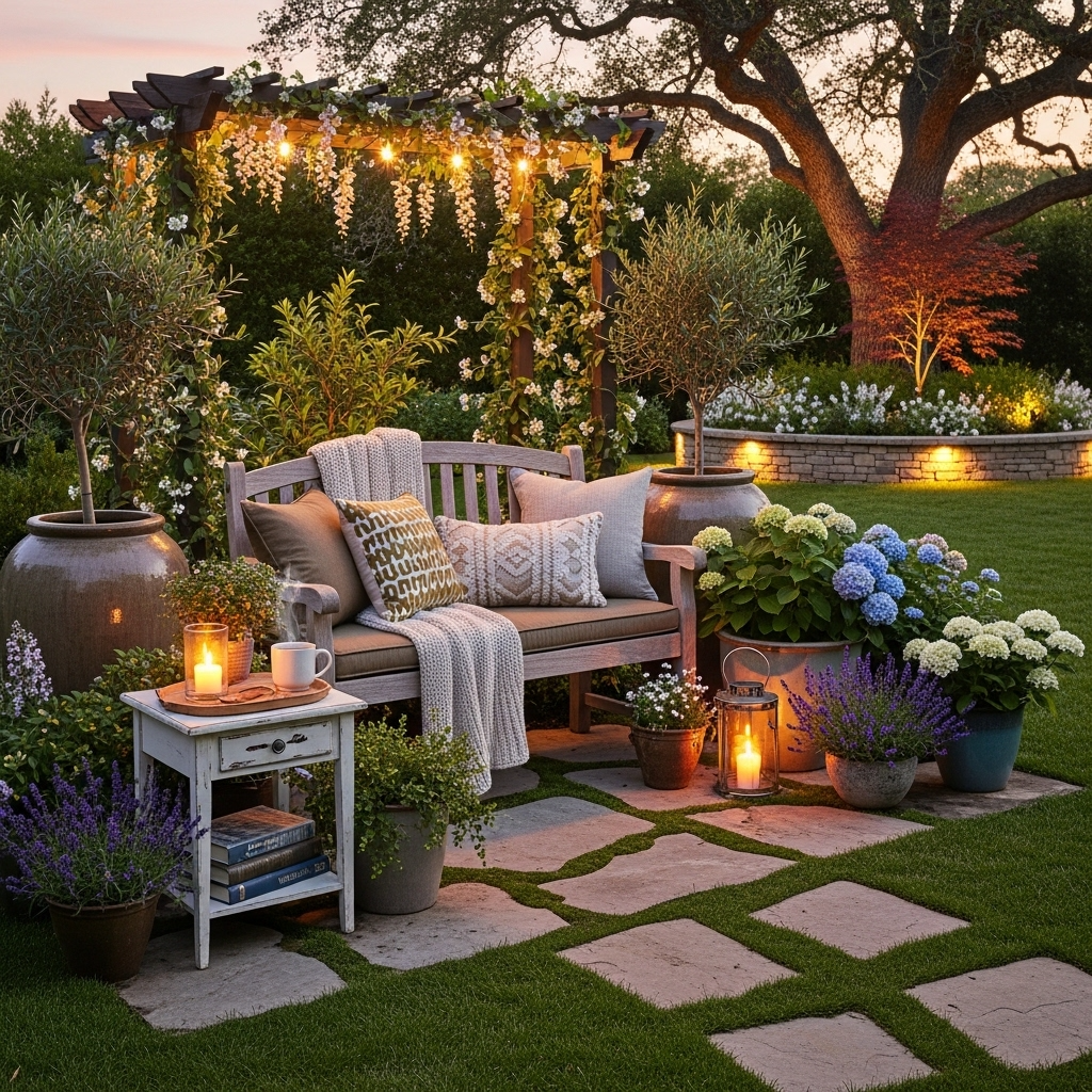 Front Yard Seating Nook