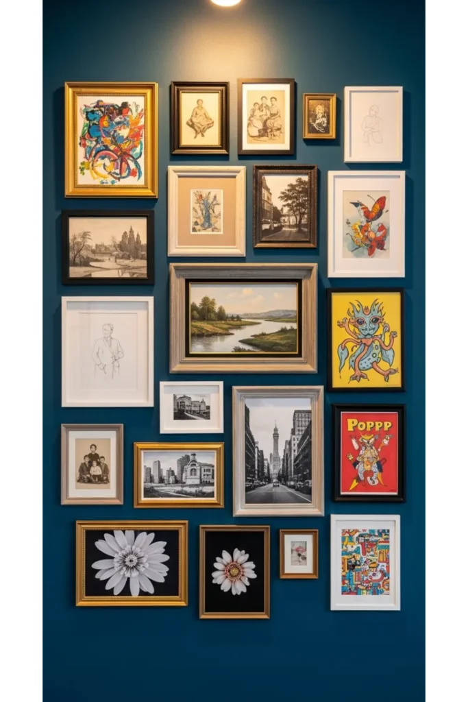 Gallery Wall Overload