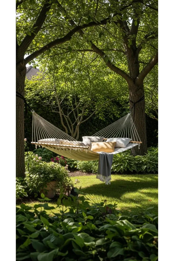 Outdoor Furniture Sets to Upgrade Your Backyard 21 16 Hammock and Relaxation Spot