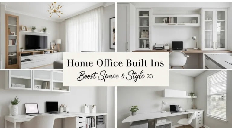 Home office built ins