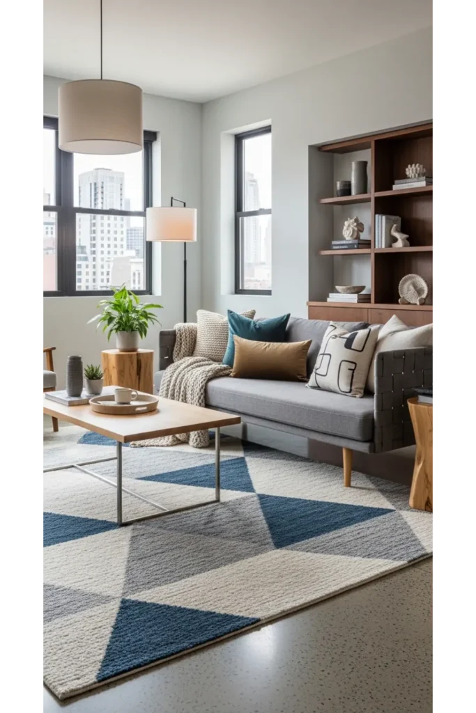 25 Modern Apartment Decor Ideas for Stylish Small Spaces 15 Layered Textures