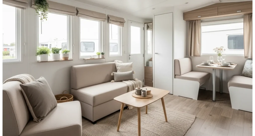 23 Singlewide Mobile Home Ideas That Save Space 5 Light Color Interior Palette