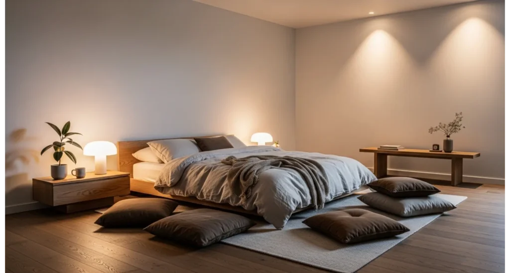  Low Profile Furniture Creates a Grounded Feel