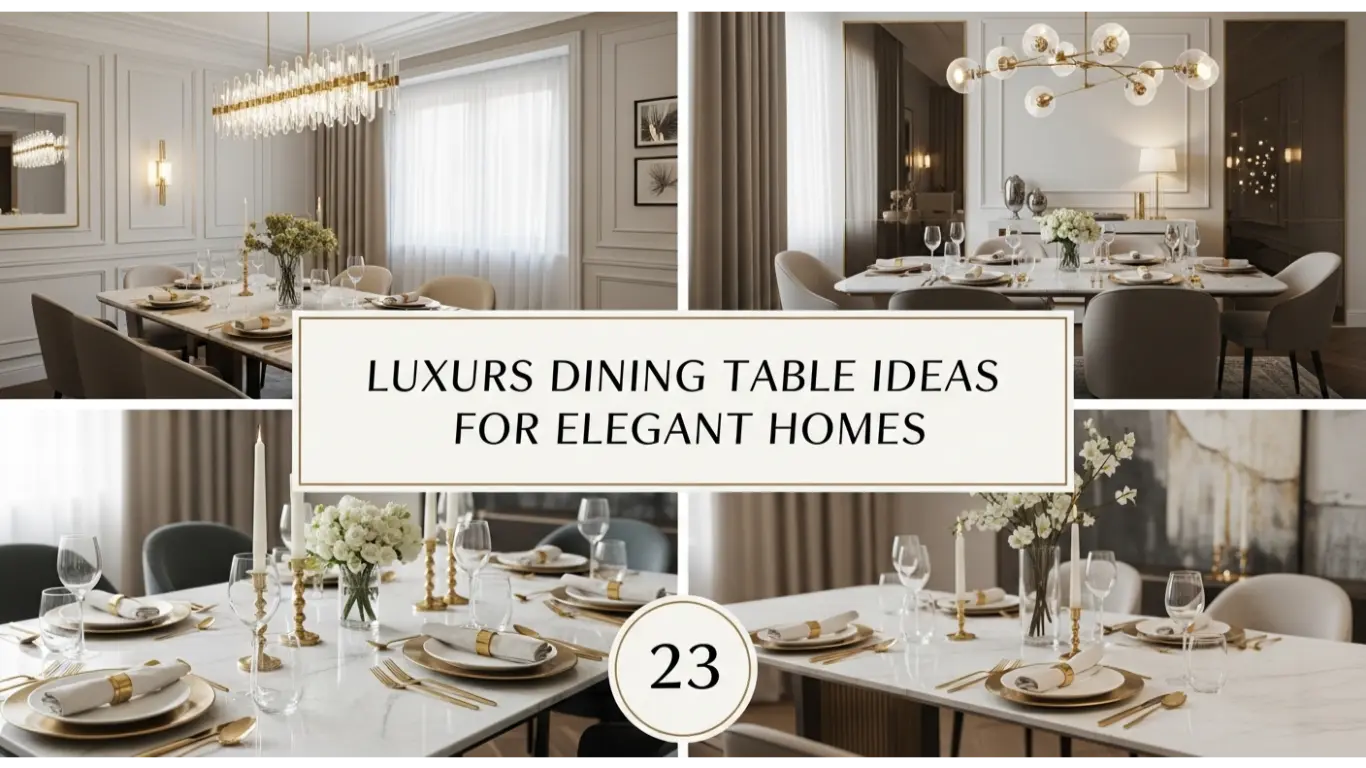 Luxury Dinning Table Ideas For Elegant Homes 23 1 Luxury Dining Table