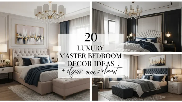 Luxury Master Bedroom Decor
