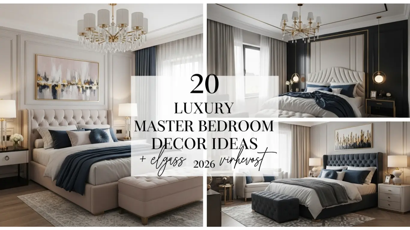 Luxury Master Bedroom Decor