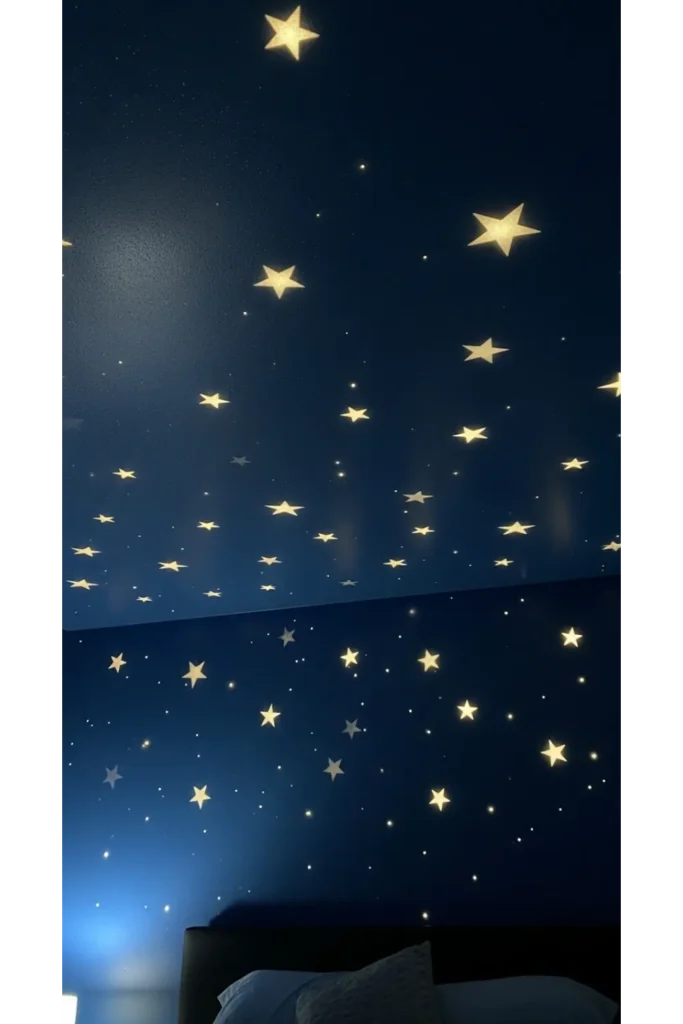 18+ Enchanting Princess Bedroom Ideas for Kids 17 Magical Ceiling Design