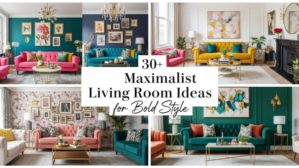 Maximalist Living Room Ideas