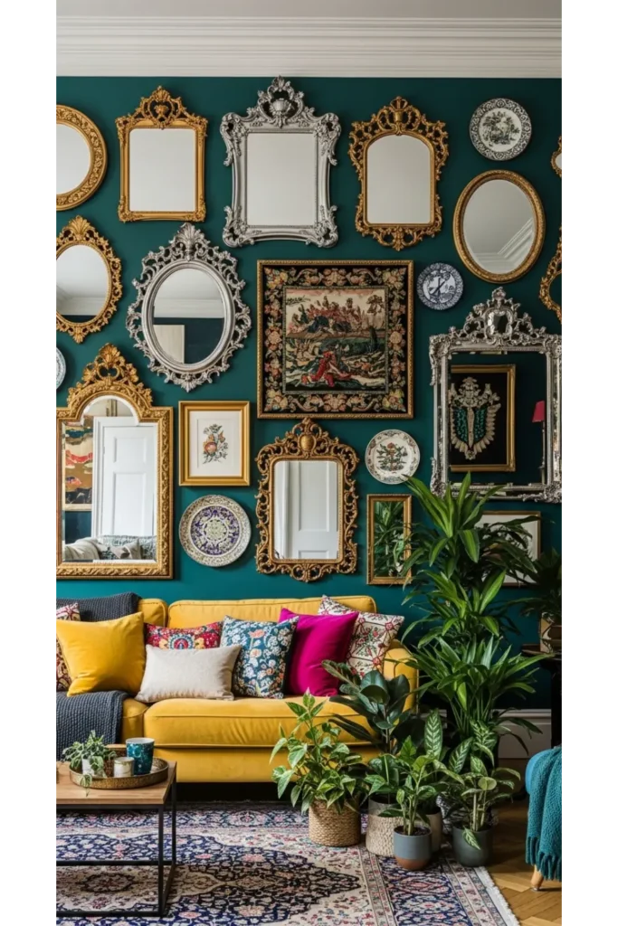 Maximalist Mirror Styling