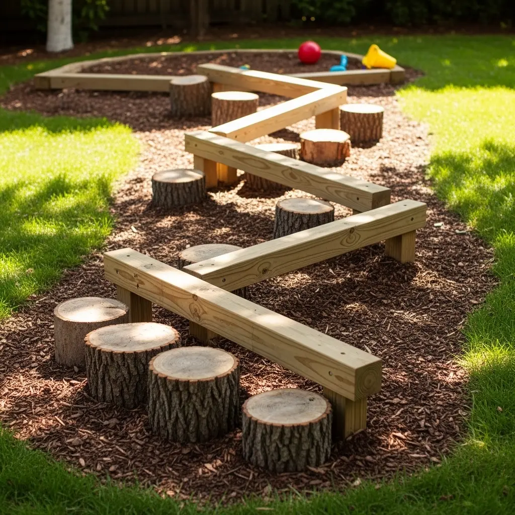 Mini Balance Beam Trail