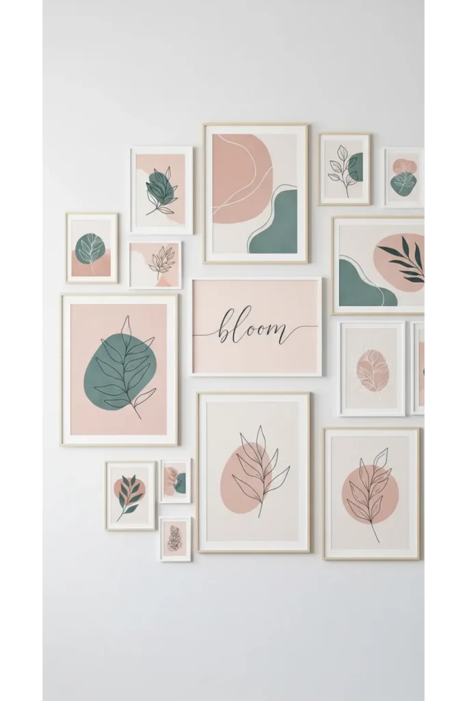 Minimalist Wall Art Gallery